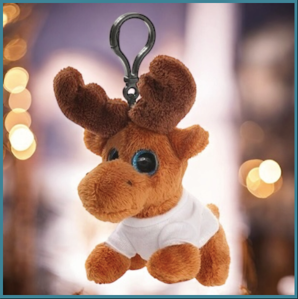 Porte-clés Doudou Peluche personnalisable