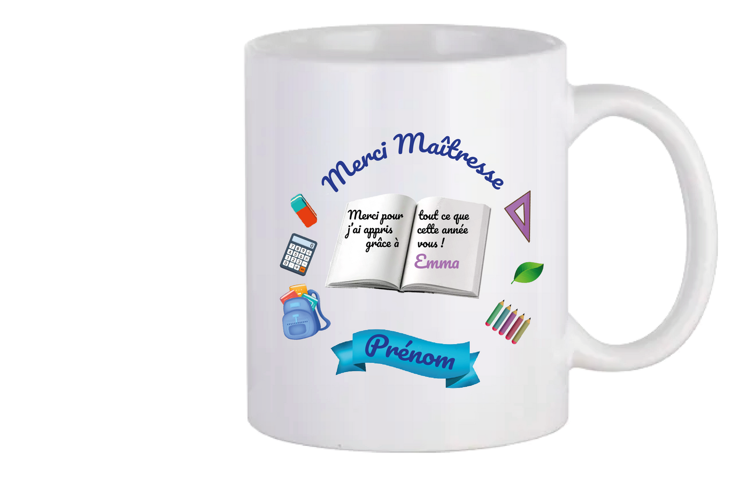 Mug "Merci Maîtresse"