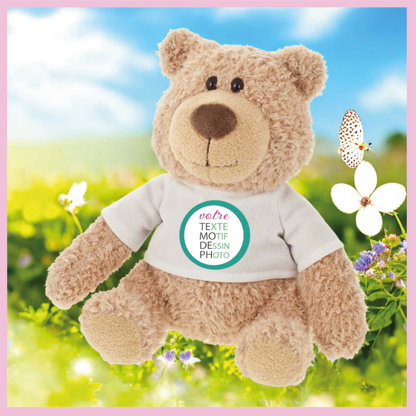 Peluche personnalisable