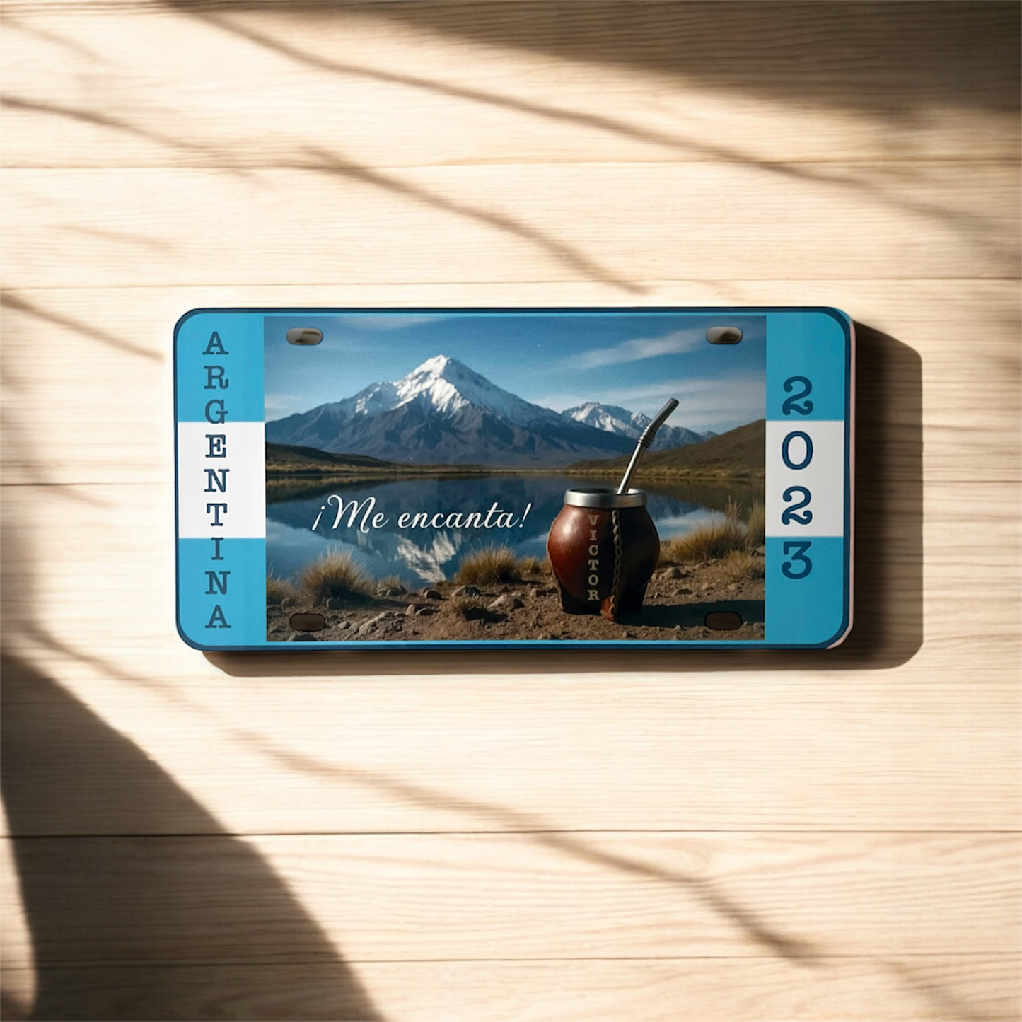 Plaque US décorative personnalisable