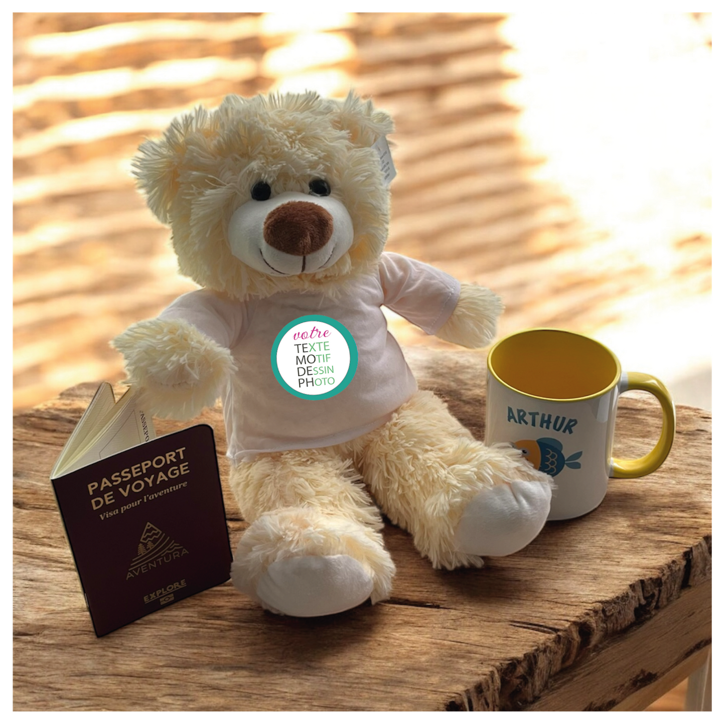 Peluche personnalisable