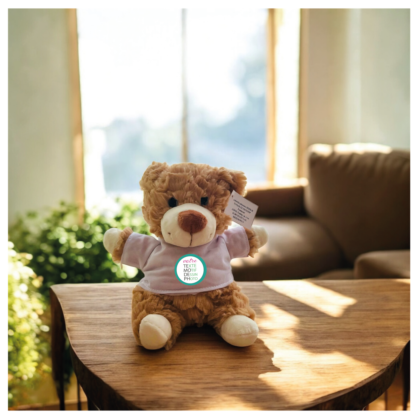 Peluche personnalisable