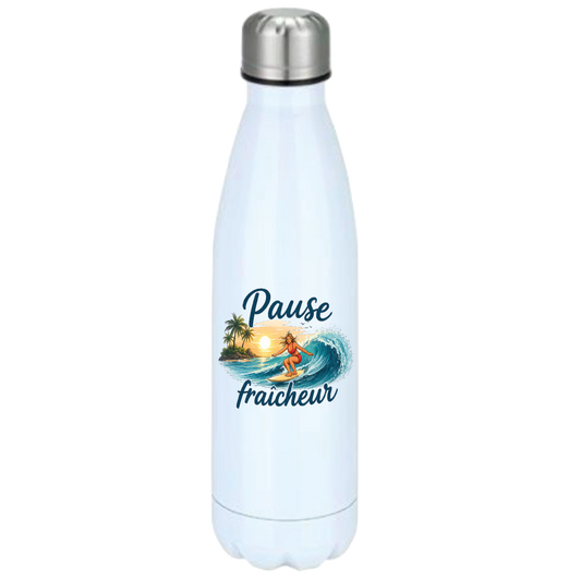 Gourde en inox isotherme personnalisable 500 ml