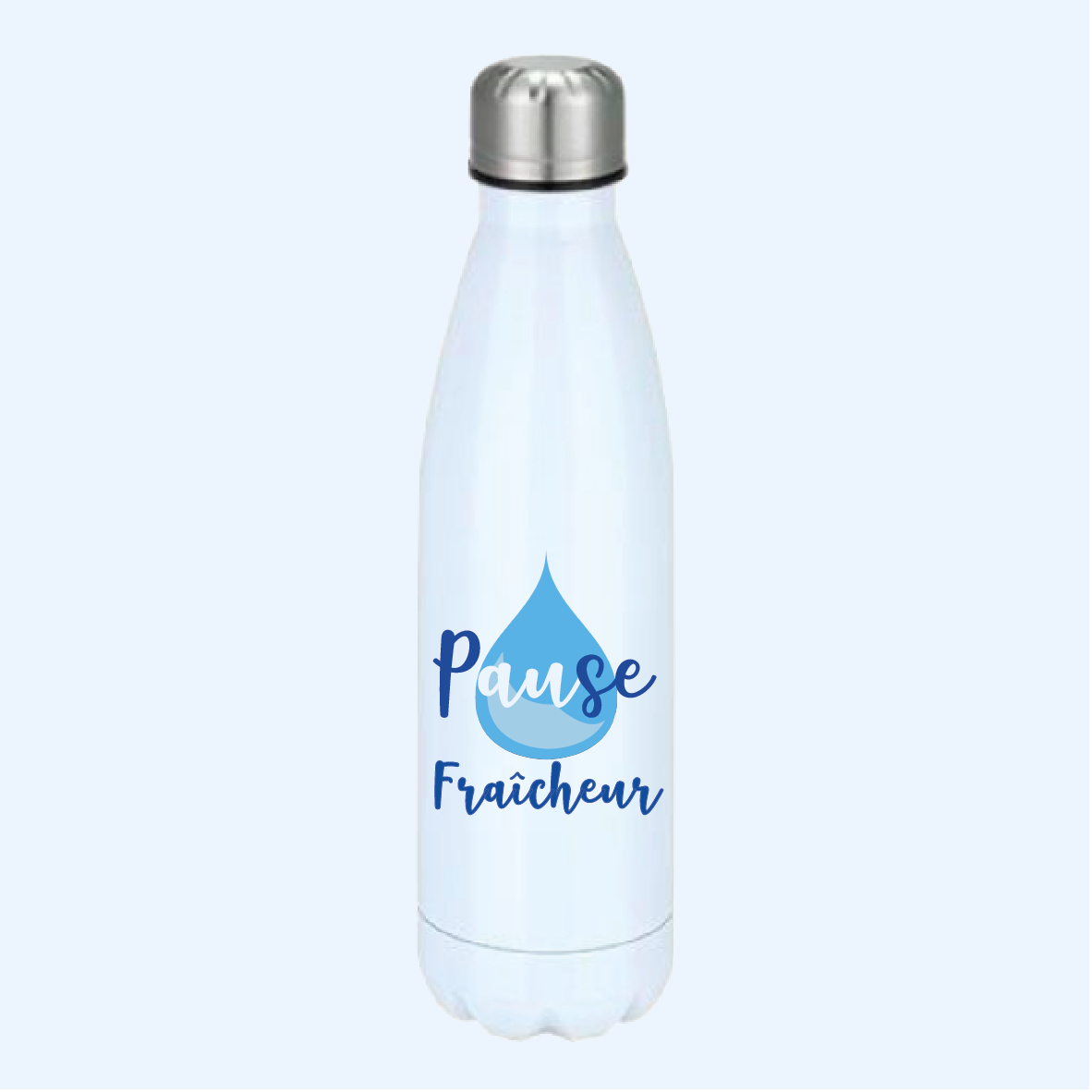 Gourde en inox isotherme personnalisable 500 ml