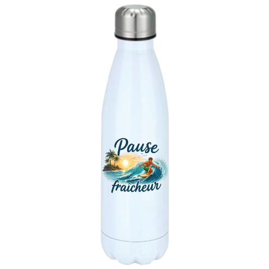 Gourde en inox isotherme personnalisable 500 ml