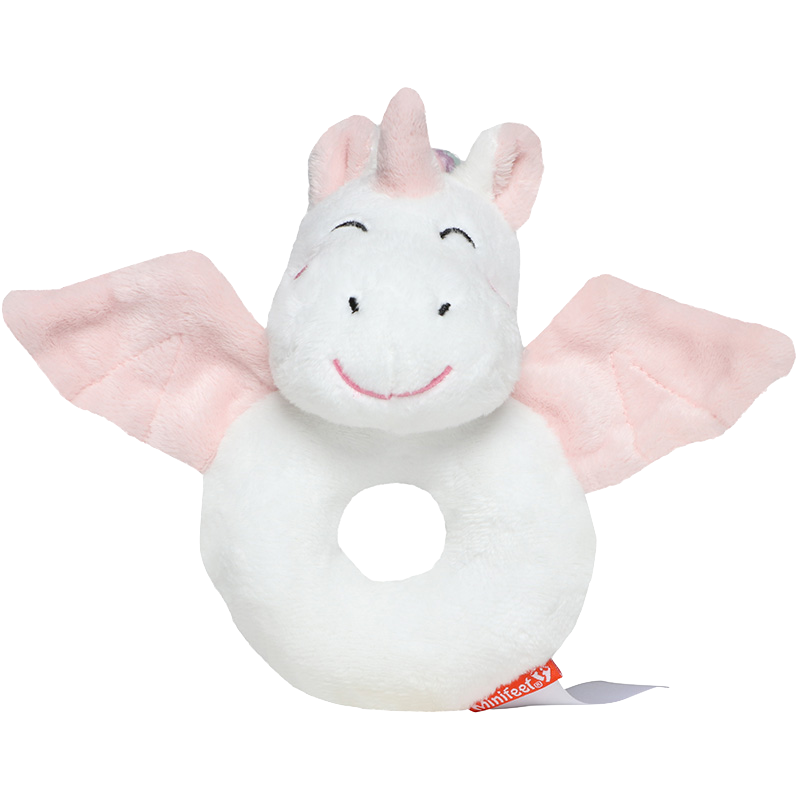 Peluche hochet Licorne (conforme norme EN71 pour la sécurité des bébés )