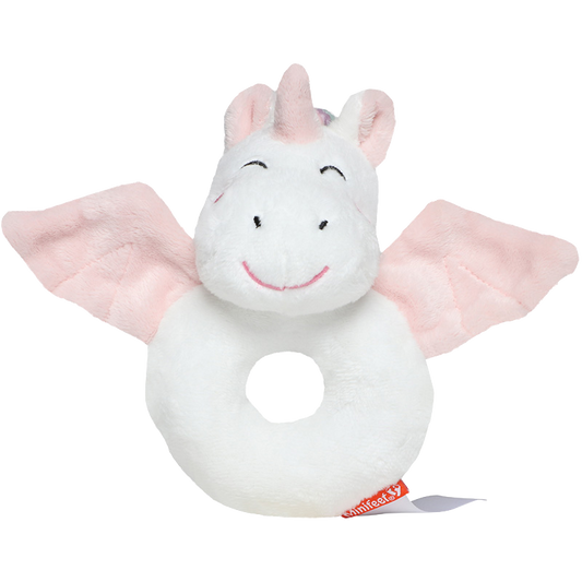 Peluche hochet Licorne (conforme norme EN71 pour la sécurité des bébés )