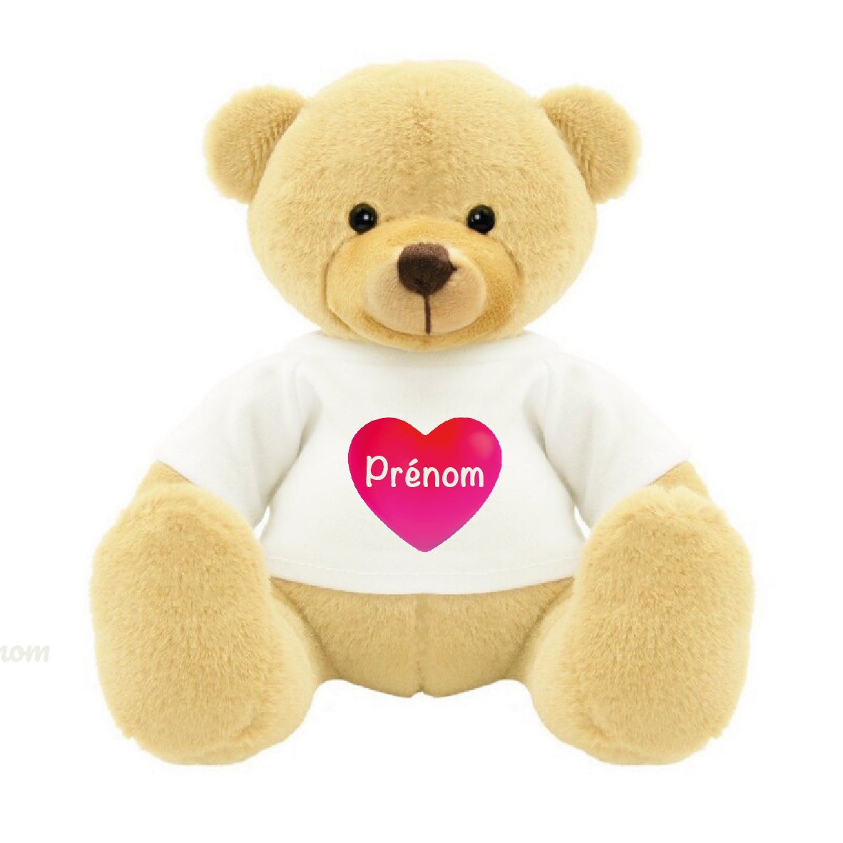 Petite peluche personnalisée AMOUR (12cm)-Cadeau Saint-Valentin