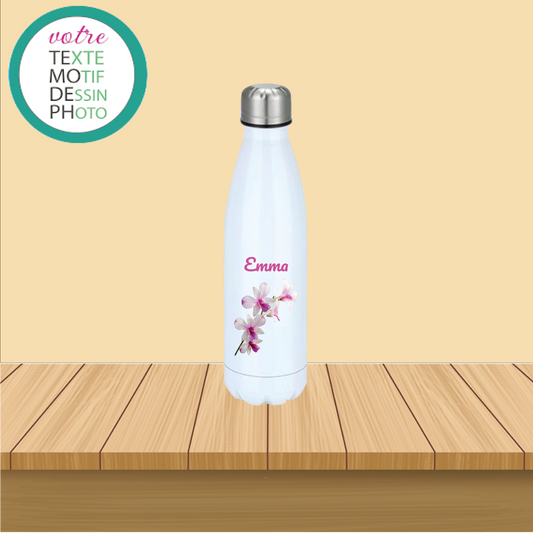 Gourde en inox isotherme personnalisable 500 ml